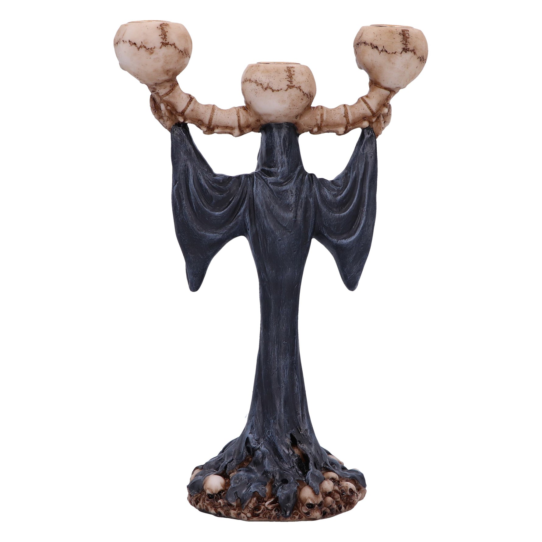 Light the Way Reaper Skull Tealight Holder 26.5cm