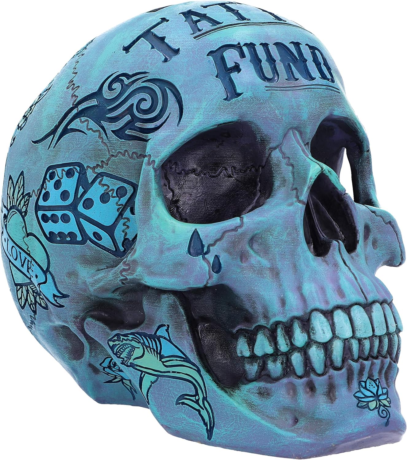 Nemesis Now Tribal Tattoo Fund Skull Ornament