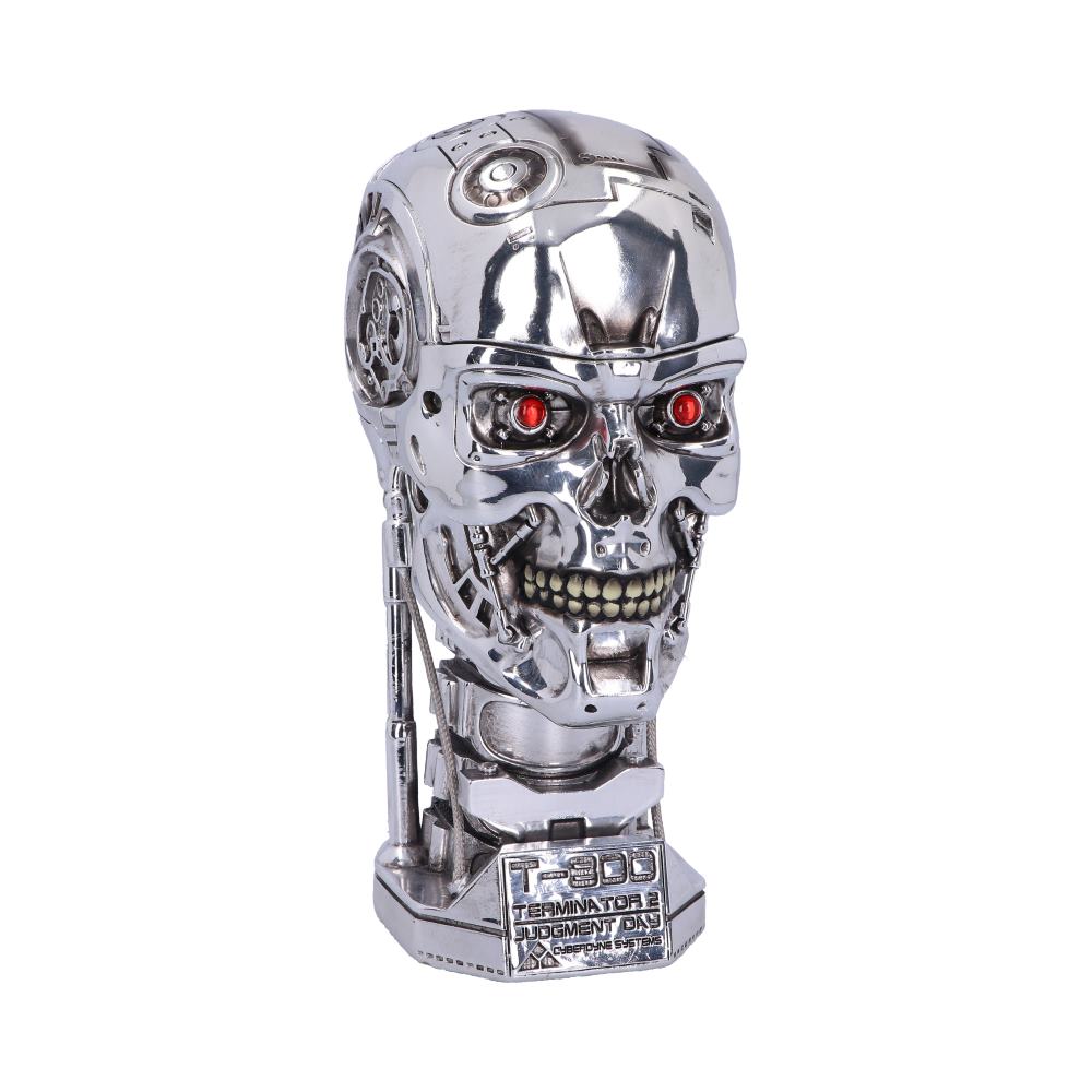 T-800 Terminator 2 Judgement Day T2 Head Box Movie Merchandise 21cm