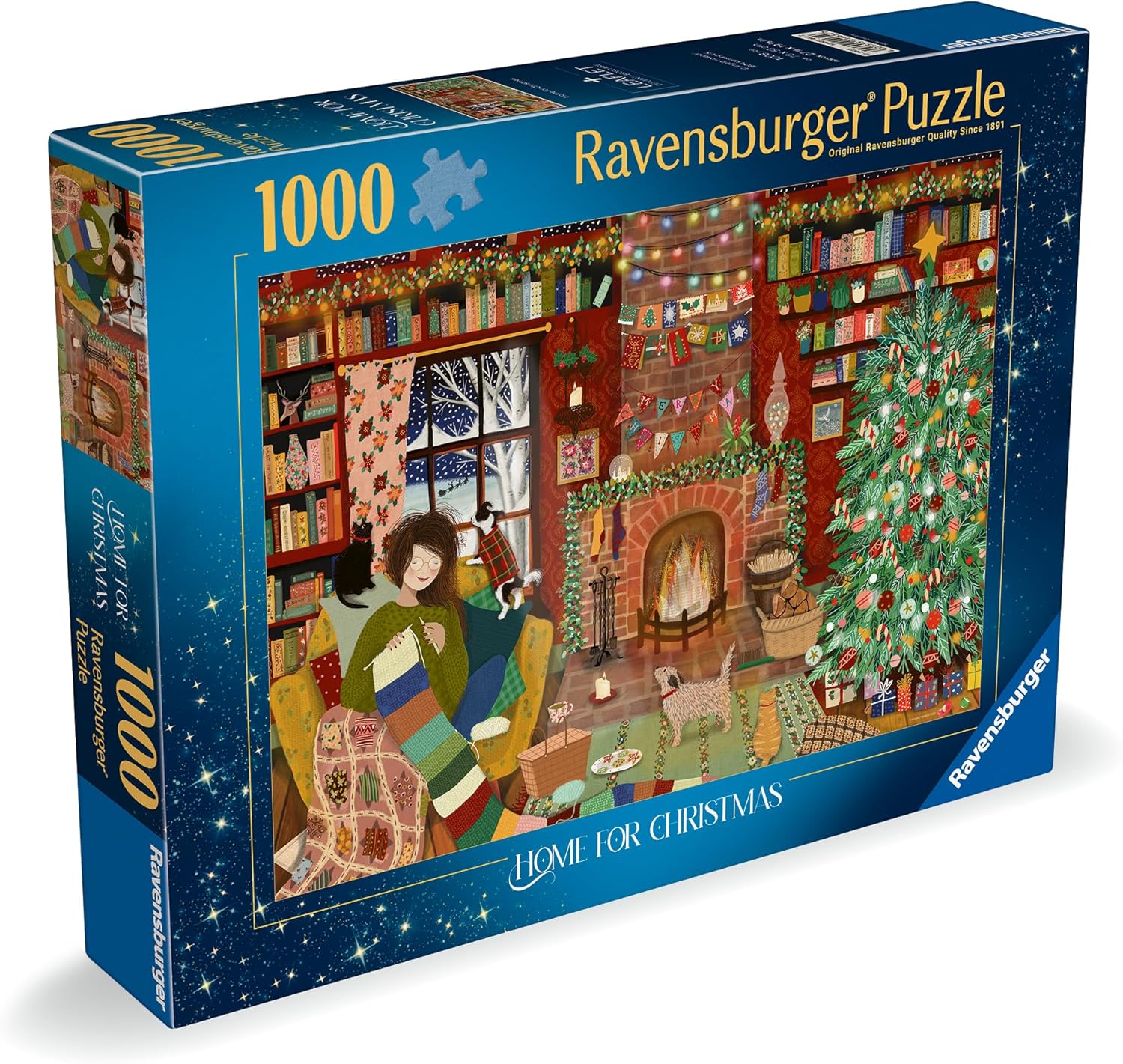 Ravensburger Home for Christmas 1000 Piece Jigsaw Puzzle