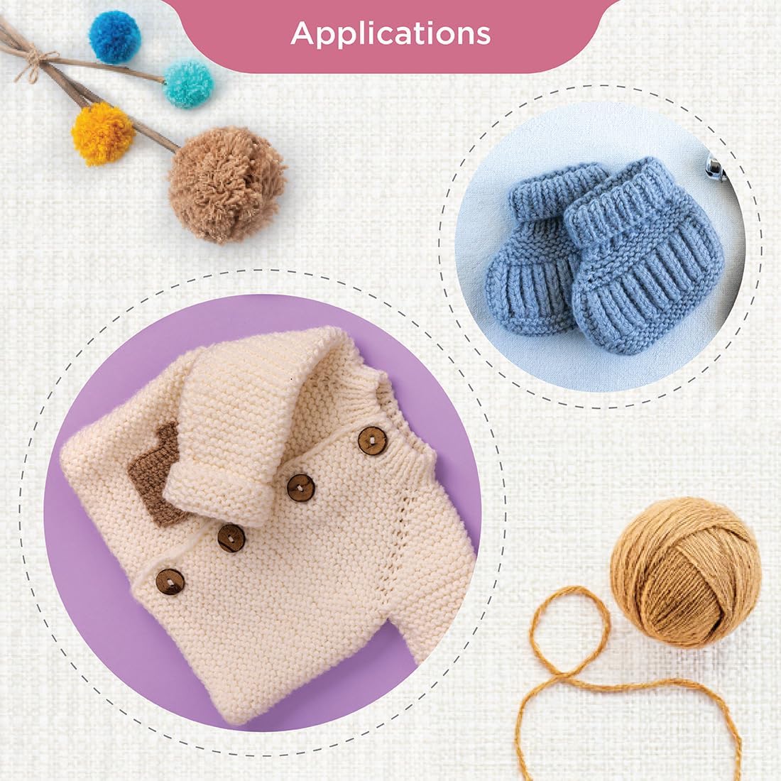 KnitPro Indigo Wood Mini Interchangeable Needle Set