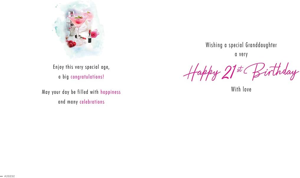 Piccadilly Greetings Traditional Milestone Birthday Card